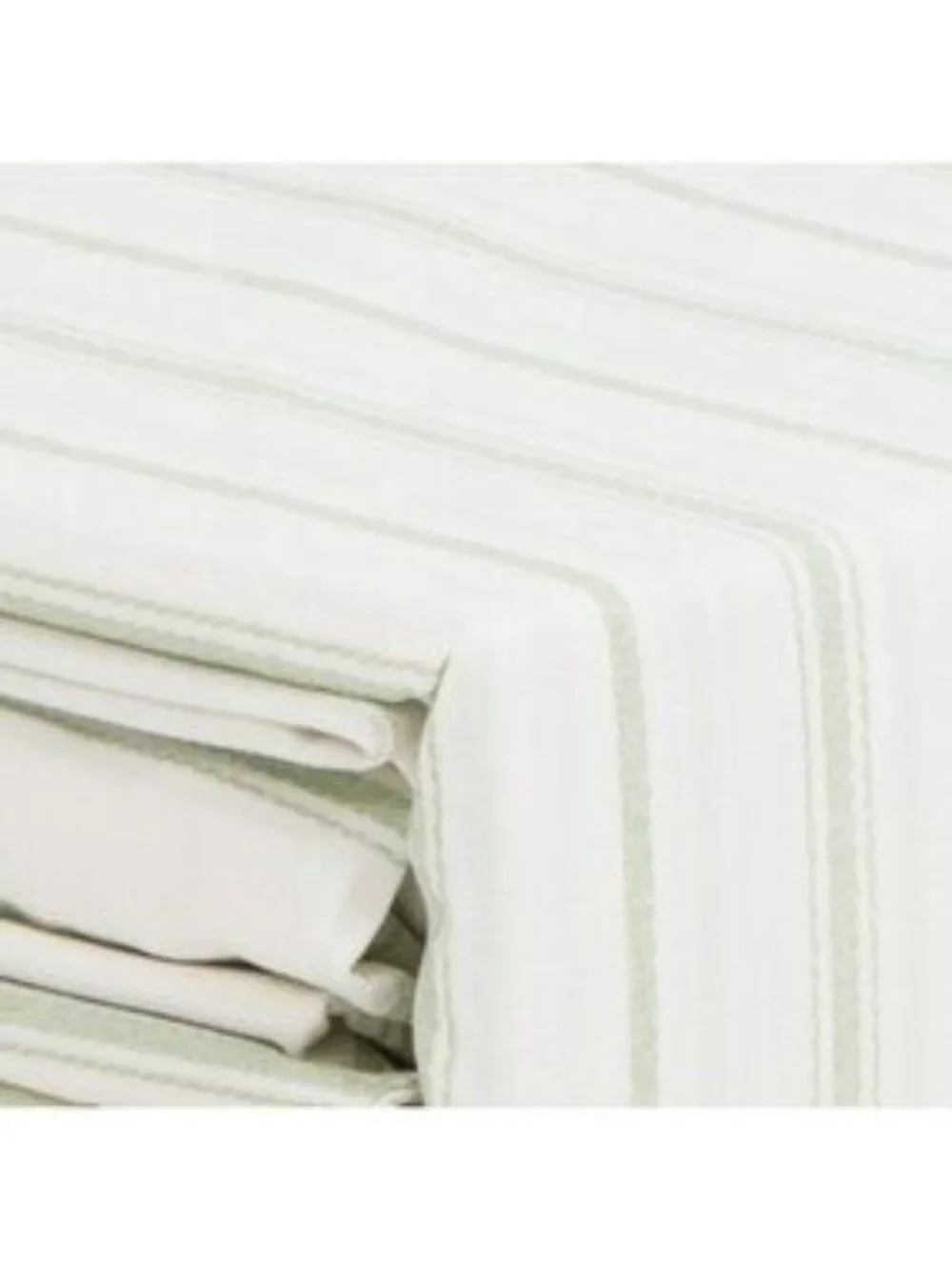 LAURA ASHLEY Cotton Percale Stripe Sheet Set